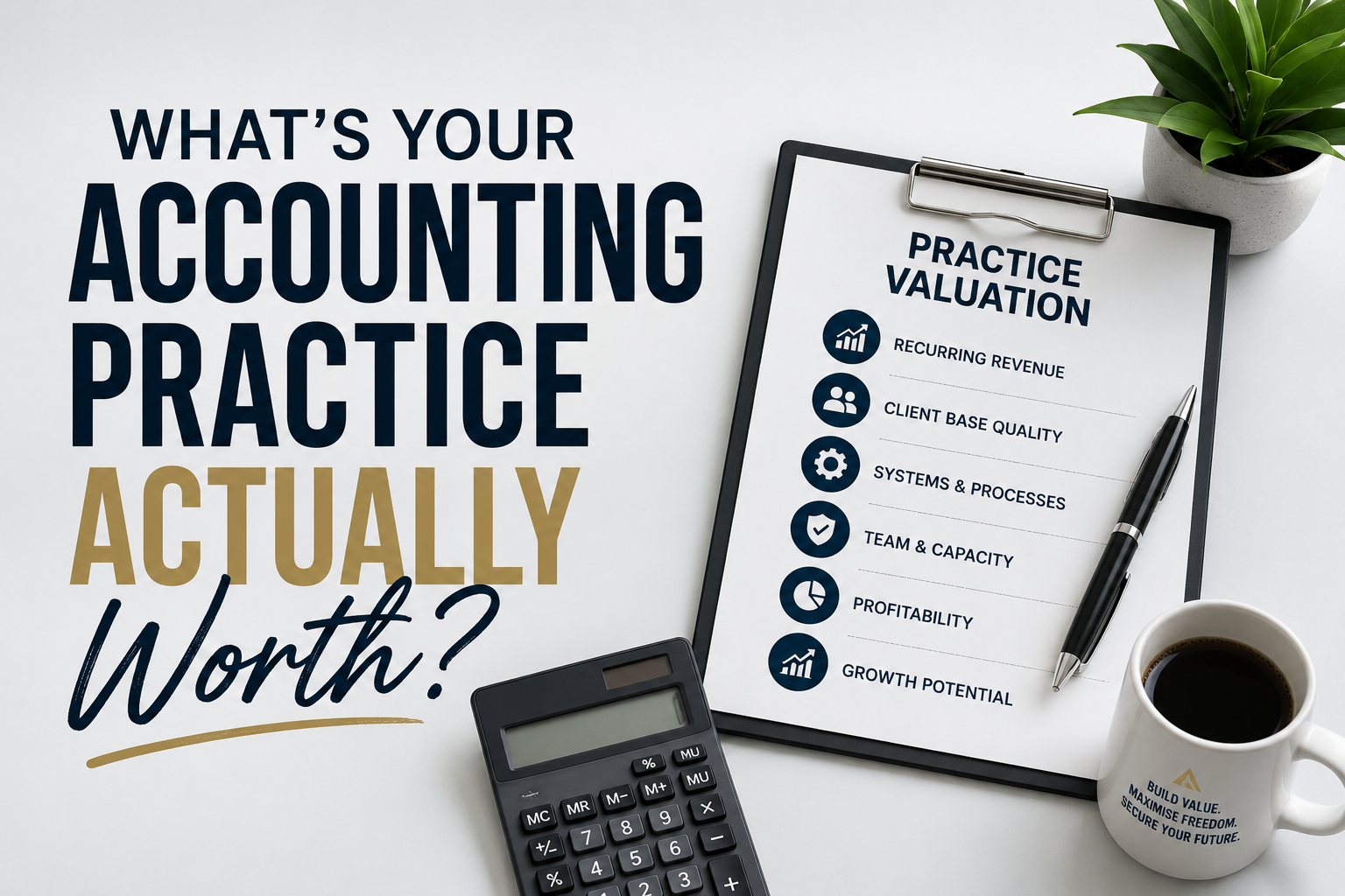 What's Your Accounting Practice Actually Worth?